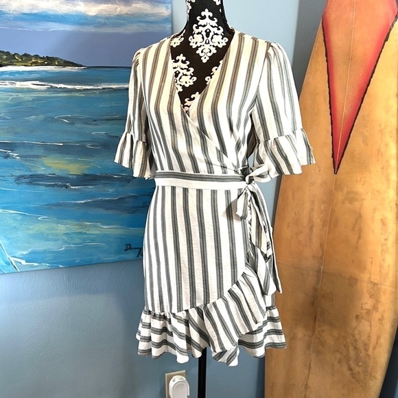 ⭐️1. State,Adorable Summer Stripes, Wrap-Around, Like New,Out of Stock On-Line,6 - Picture 13 of 15
